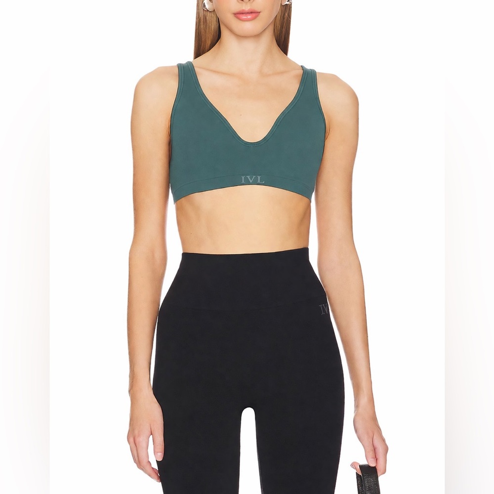 IVL Collective REVOLVE Seamless Sweetheart Bra | Deep Sage | XS Small | NWT